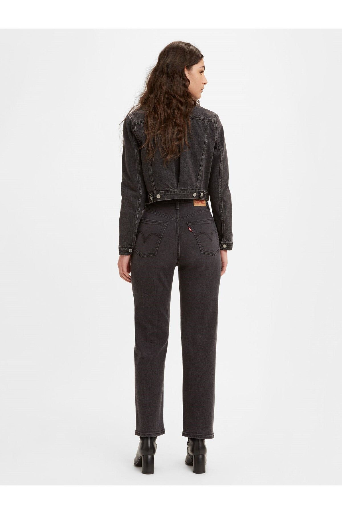 Levi's Yüksek Bel Straight Kadın Kot Pantolon - Minimalist Günlük Stil