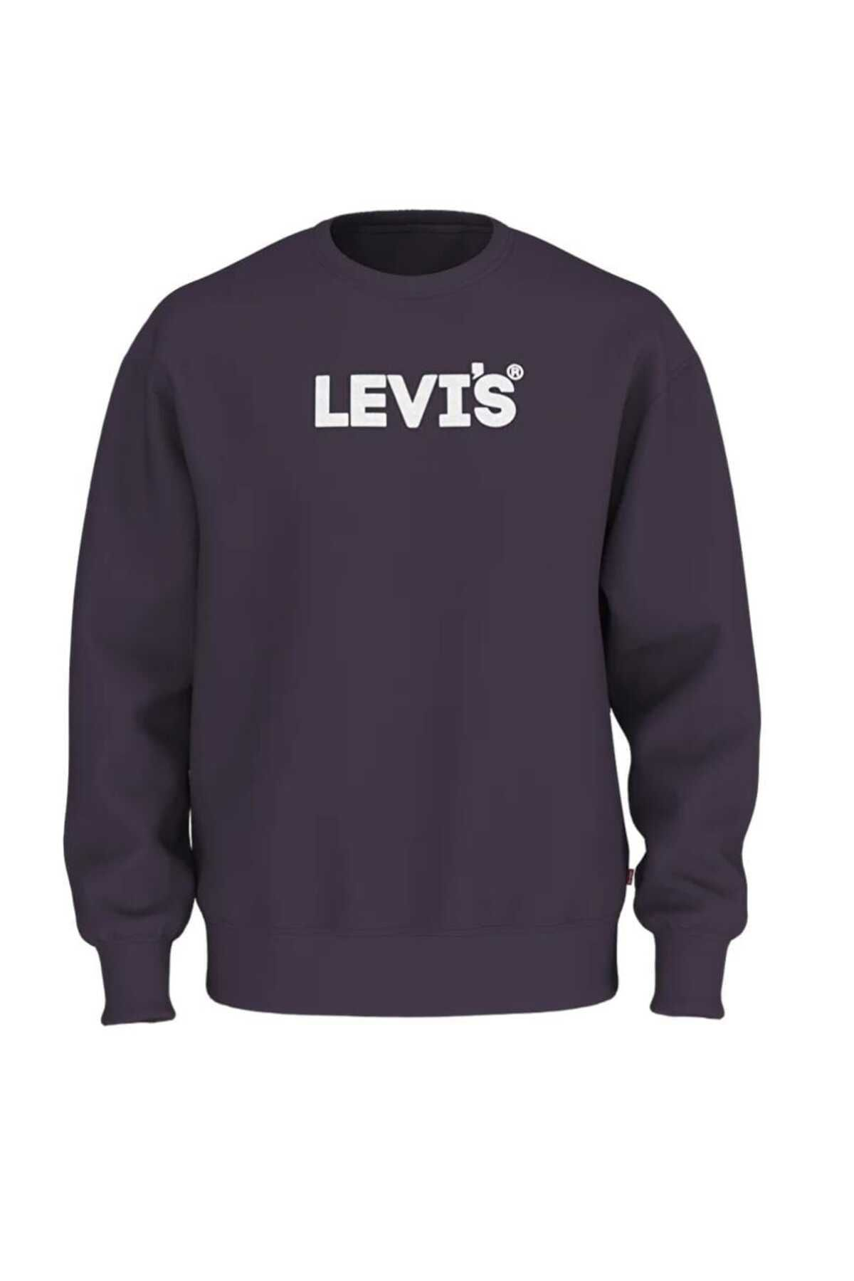 Levi's Erkek Minimalist Sweatshirt - Günlük Kullanım için Mükemmel Ana görsel