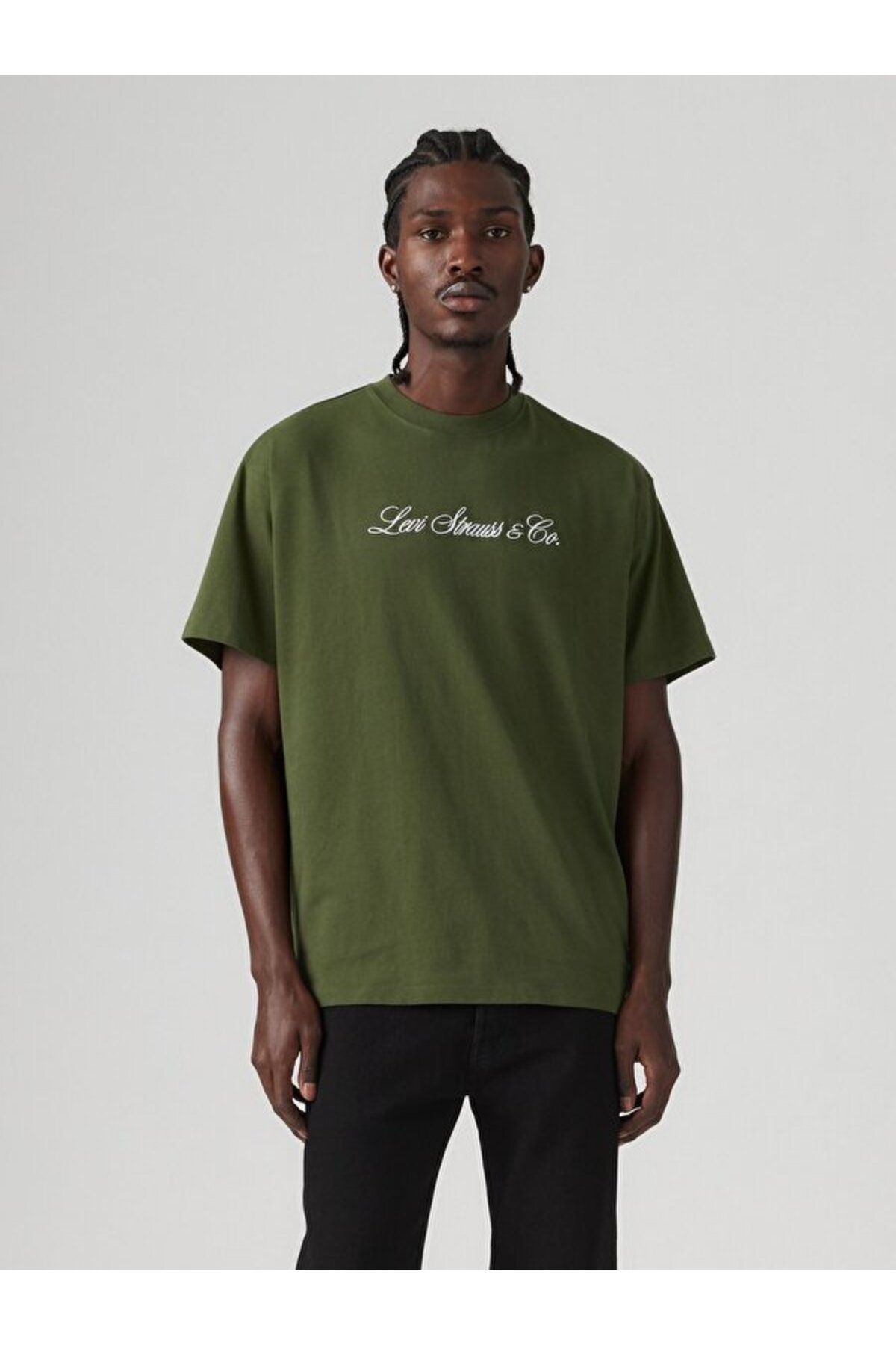 Levi's Oversize Minimalist Erkek T-Shirt - Kısa Kol Günlük Translation missing: ar.content.product_image_main