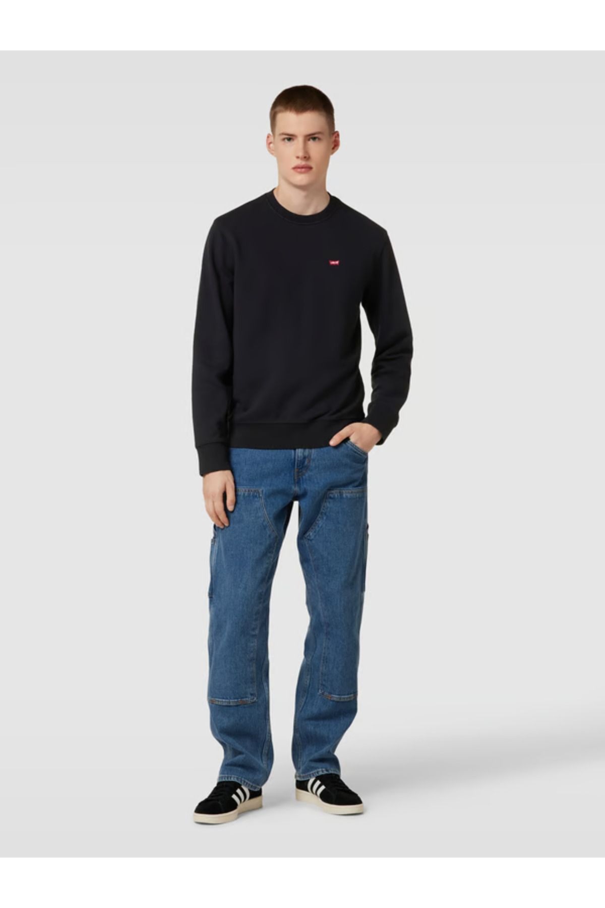 Levi's Oversize Minimalist Erkek Sweatshirt - Günlük Kullanım İkincil görsel
