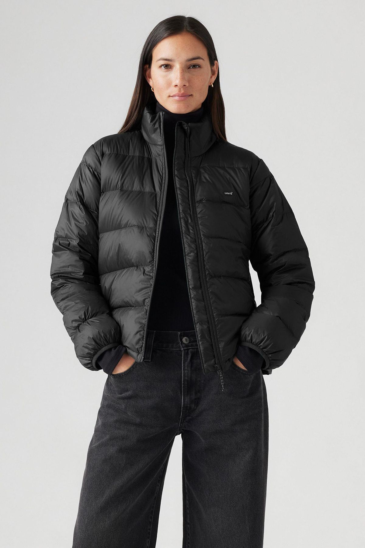 Levi's Oversize Crop Şişme Ceket - Minimalist Tarz Translation missing: ar.content.product_image_main