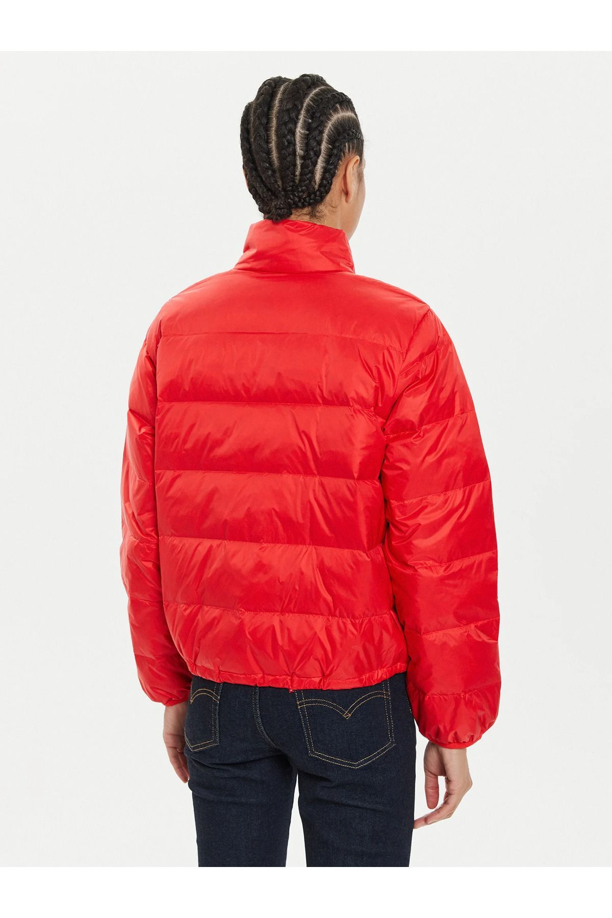 Levi's Oversize Kısa Şişme Kadın Mont - Günlük Minimalist
