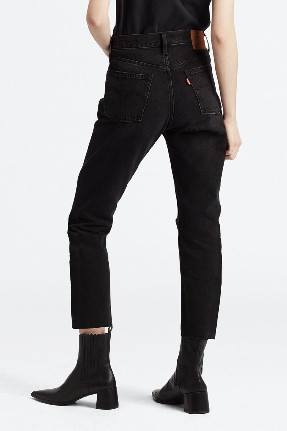 Levi's Minimalist Crop Jean Pantolon - Yüksek Bel, Dar Kesim İkincil görsel