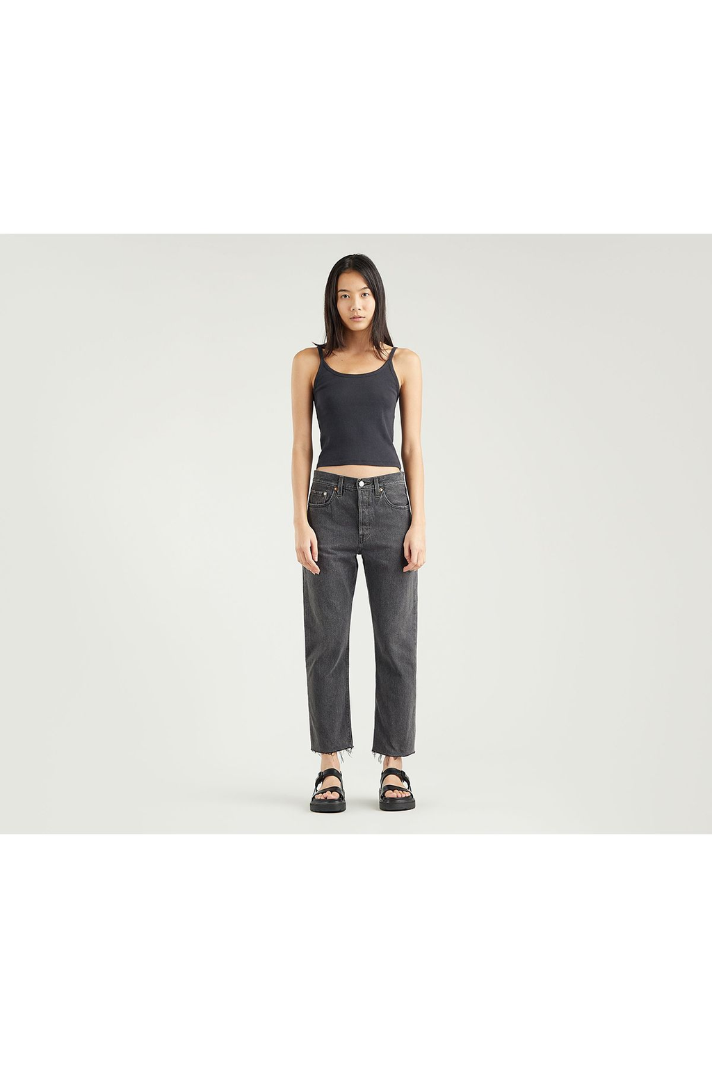 Levi's Kadın Minimalist Crop Jean Pantolon - Yüksek Bel
