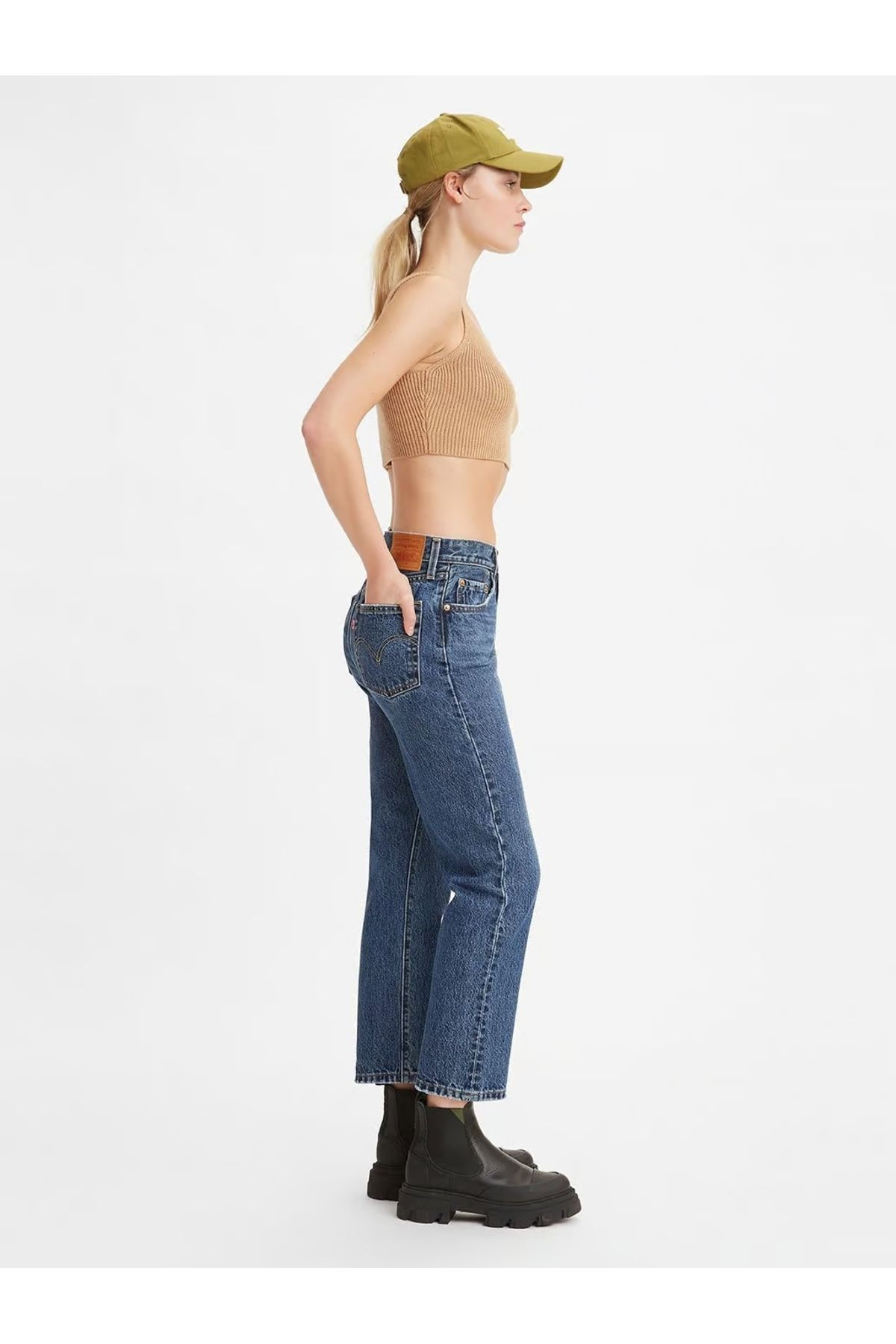Levi's Minimalist Yüksek Bel Midi Kot Pantolon - Günlük Şıklık Translation missing: ar.content.product_image_main