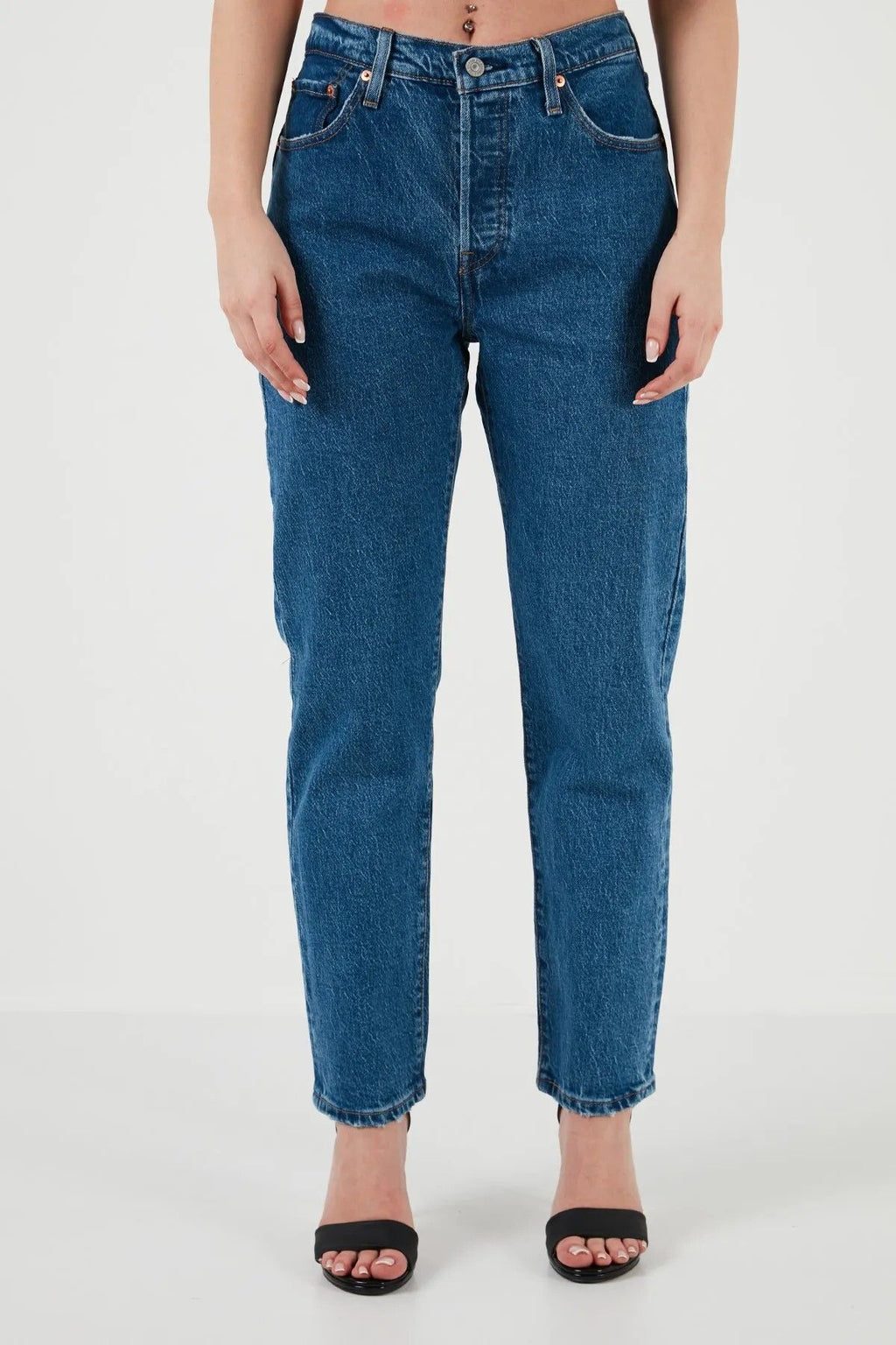 Levi's 501 Kadın Kot Pantolon - Yüksek Bel Straight Kesim