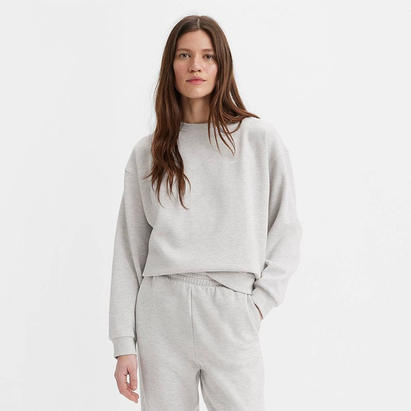 Levi's Oversize Yuvarlak Yaka Kadın Sweatshirt - Günlük Kullanım için İdeal Translation missing: ar.content.product_image_secondary
