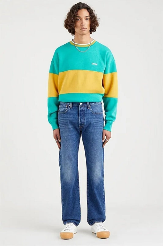 بنطلون جينز ليفايز، لون أزرق داكن، مقاس 34/32