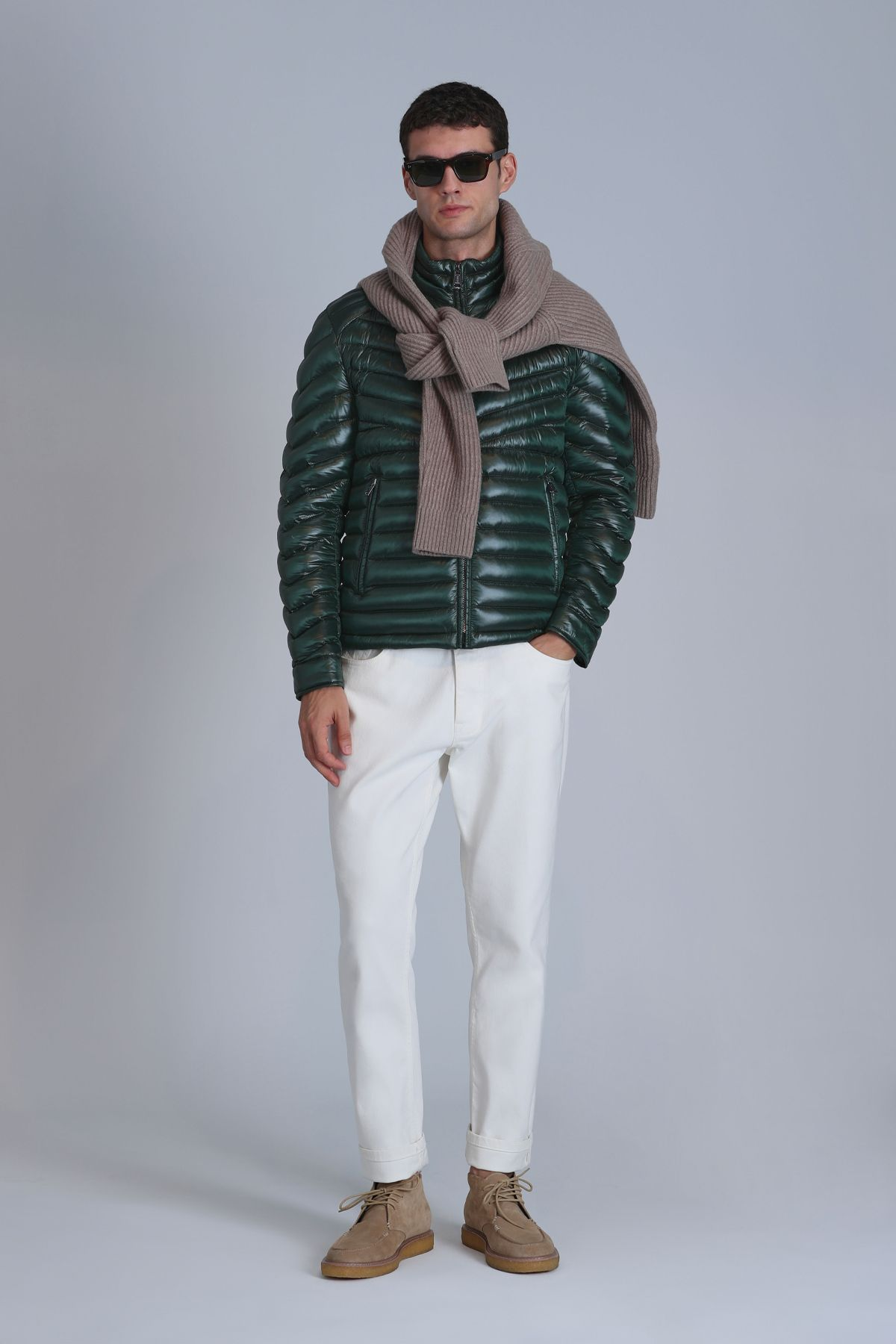 Lufian Oversize Minimalist Erkek Mont - Günlük Şıklık
