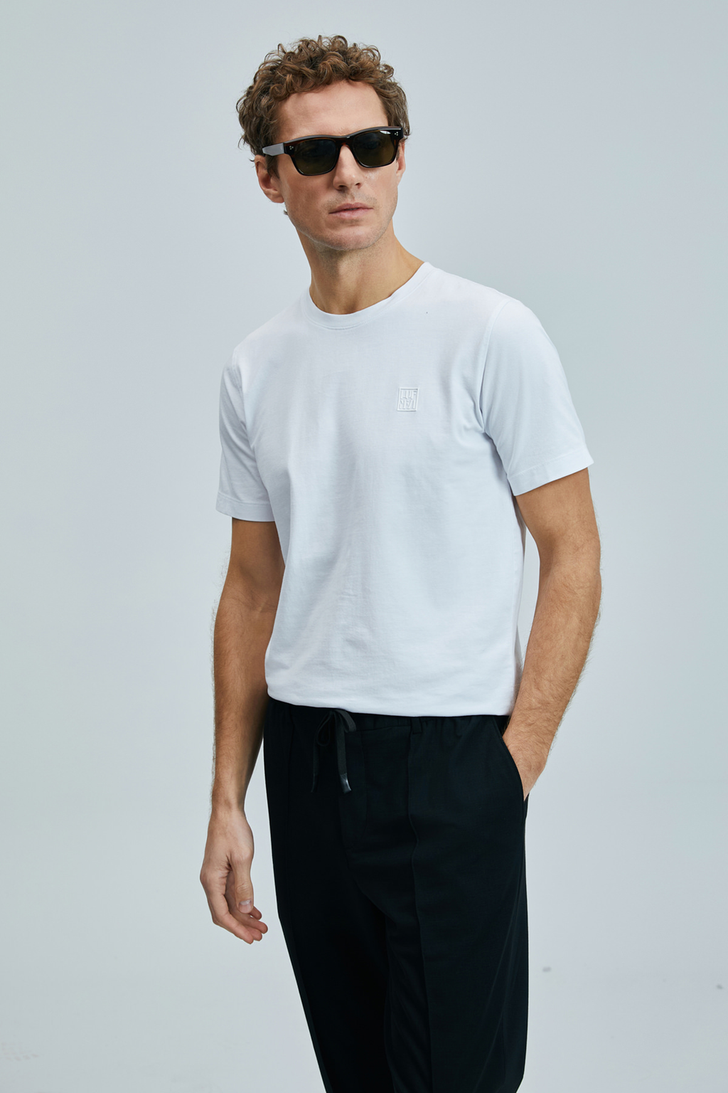 Lufian Pamuklu Pablo Modern Grafik T- Shirt  25Y111020265