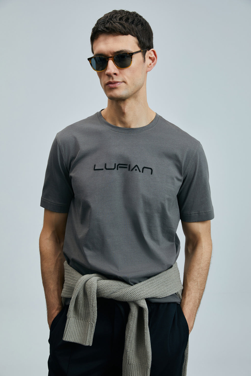 Lufian Minimalist Erkek Kısa Kol T-Shirt - Günlük, Rahat, Kaliteli