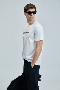 Lufian Minimalist Erkek Kısa Kol T-Shirt - Günlük, Rahat, Kaliteli