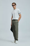 Lufian Minimalist Keten Erkek Pantolon - Regular Fit - Günlük Kombinler İçin