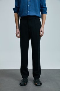 Lufian Minimalist Keten Erkek Pantolon - Regular Fit - Günlük Kombinler İçin