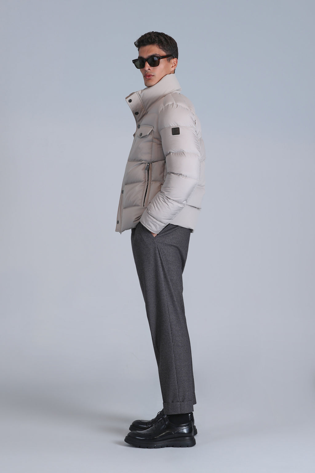 Lufian Minimalist Oversize Erkek Kışlık Mont - Günlük Kullanım