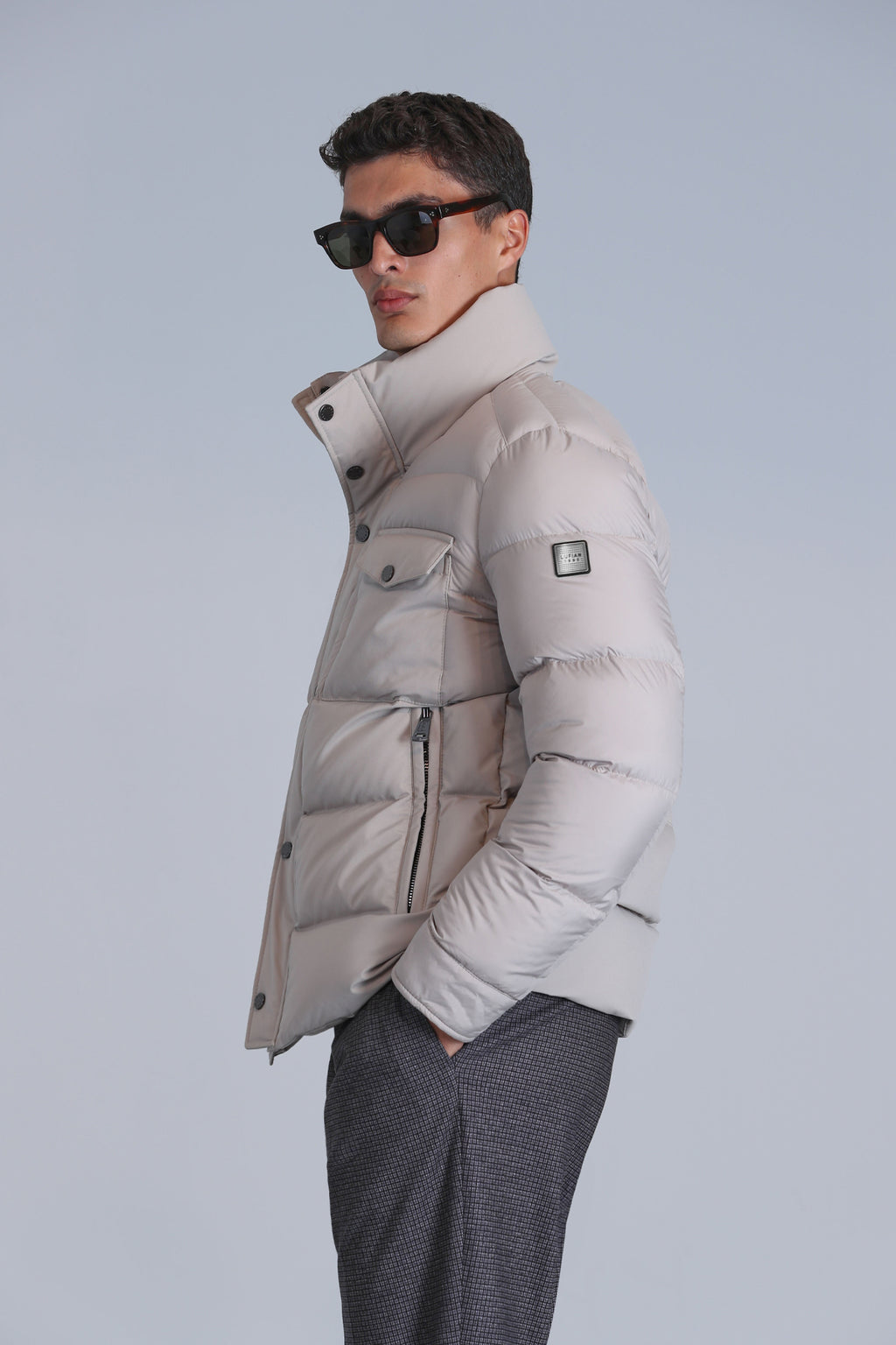 Lufian Minimalist Oversize Erkek Kışlık Mont - Günlük Kullanım