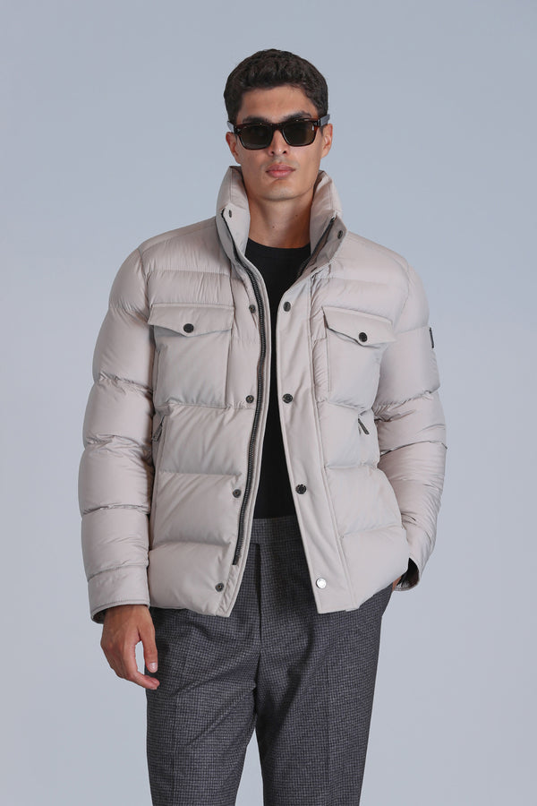Lufian Minimalist Oversize Erkek Kışlık Mont - Günlük Kullanım