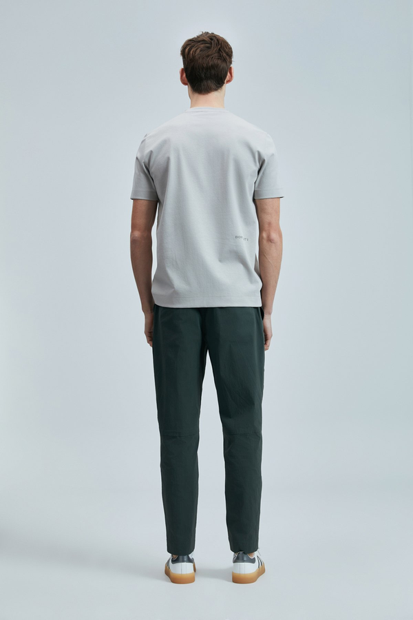 Lufian Minimalist Oversize Yuvarlak Yaka Kısa Kol Erkek T-Shirt