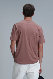 Lufian Minimalist Oversize Yuvarlak Yaka Kısa Kol Erkek T-Shirt