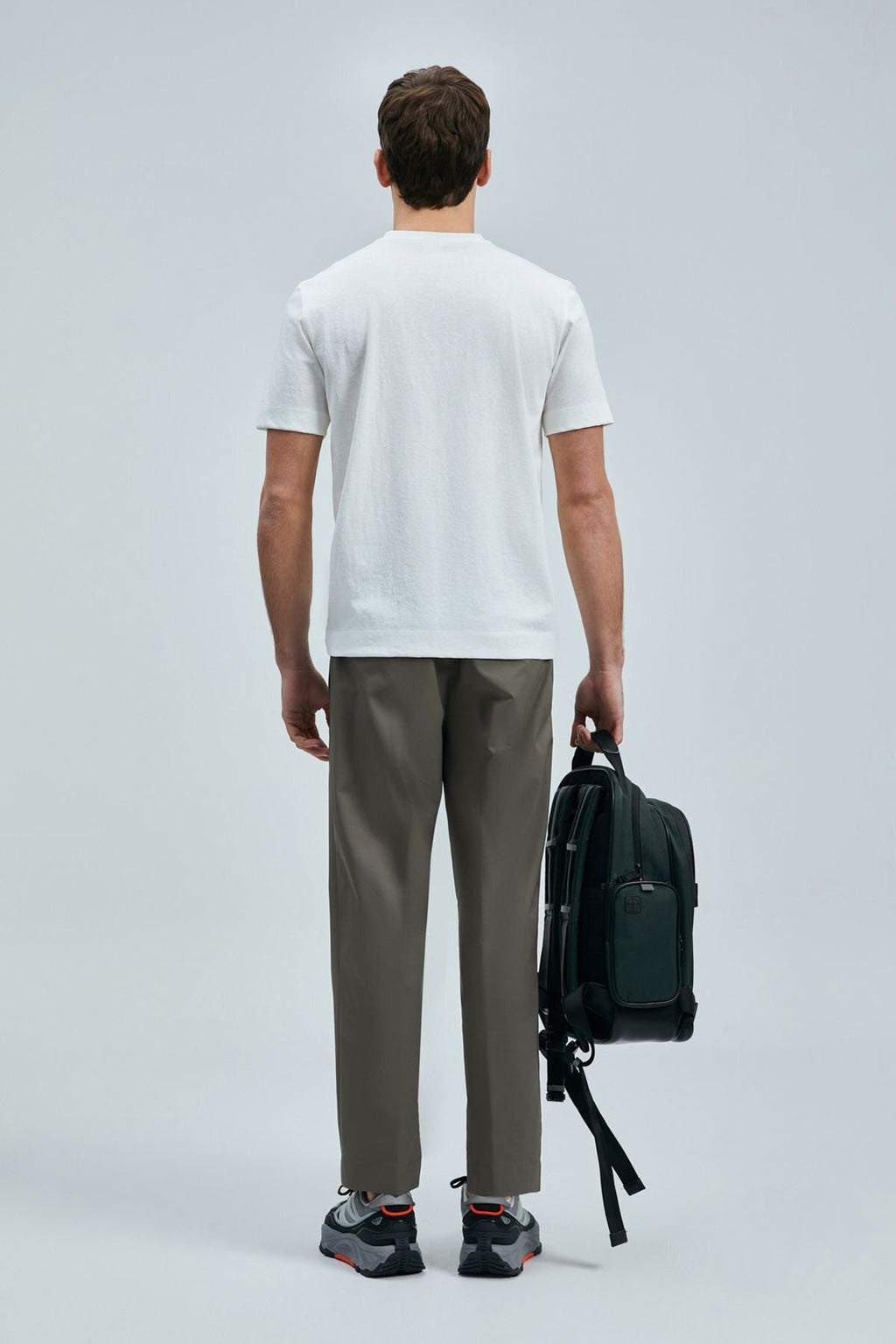Lufian Minimalist Yuvarlak Yaka Kısa Kol Erkek T-Shirt - Günlük Stil