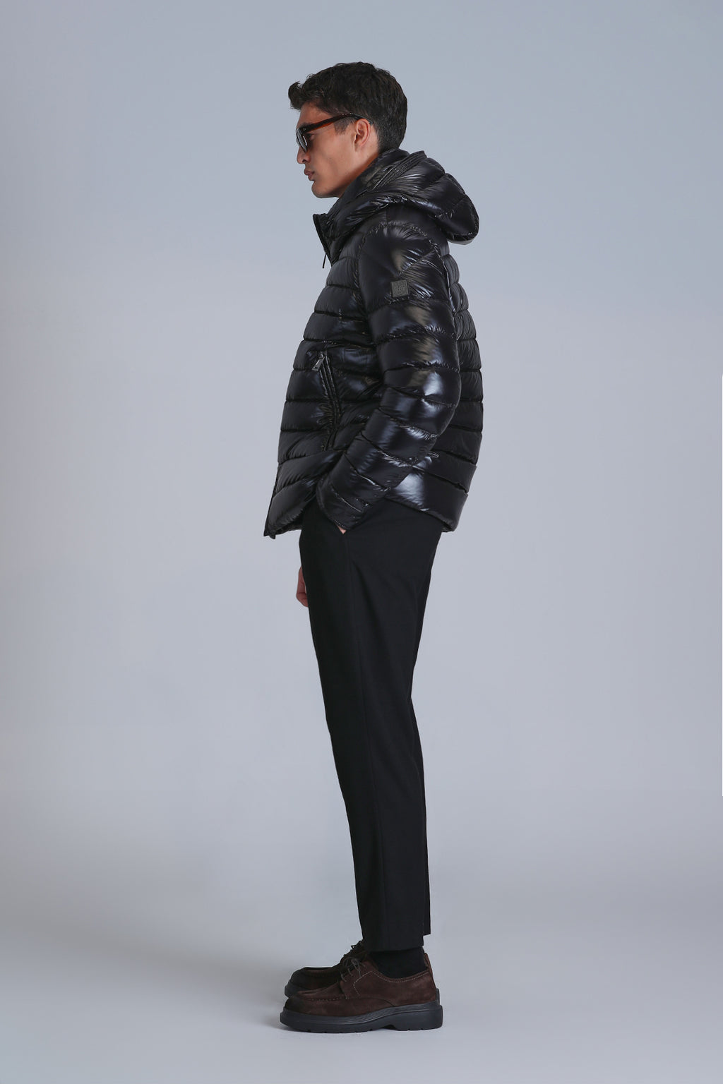 Lufian Oversize Kapüşonlu Erkek Kışlık Mont - Minimalist Tasarım