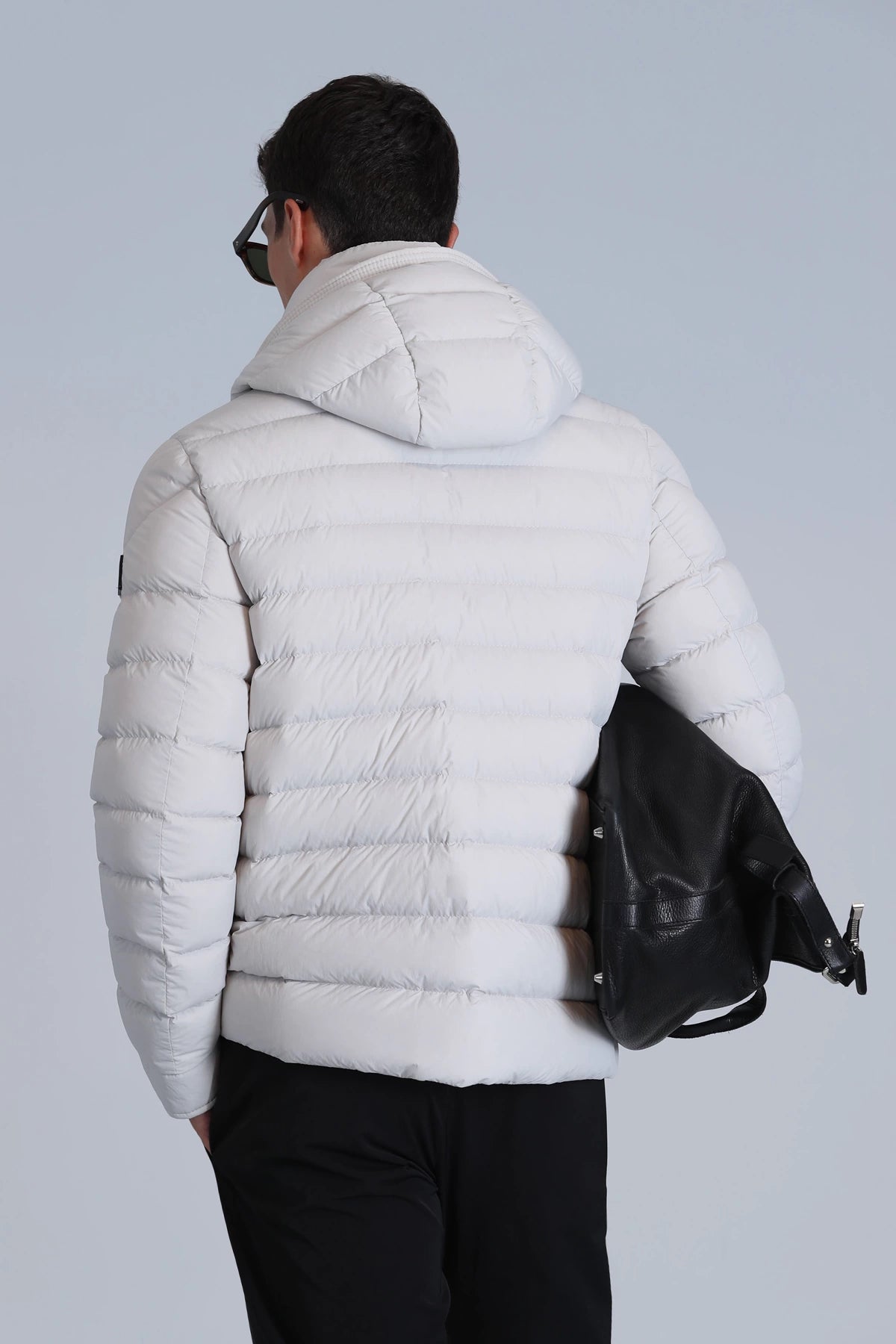 Lufian Oversize Kapüşonlu Erkek Kışlık Mont - Minimalist Tasarım