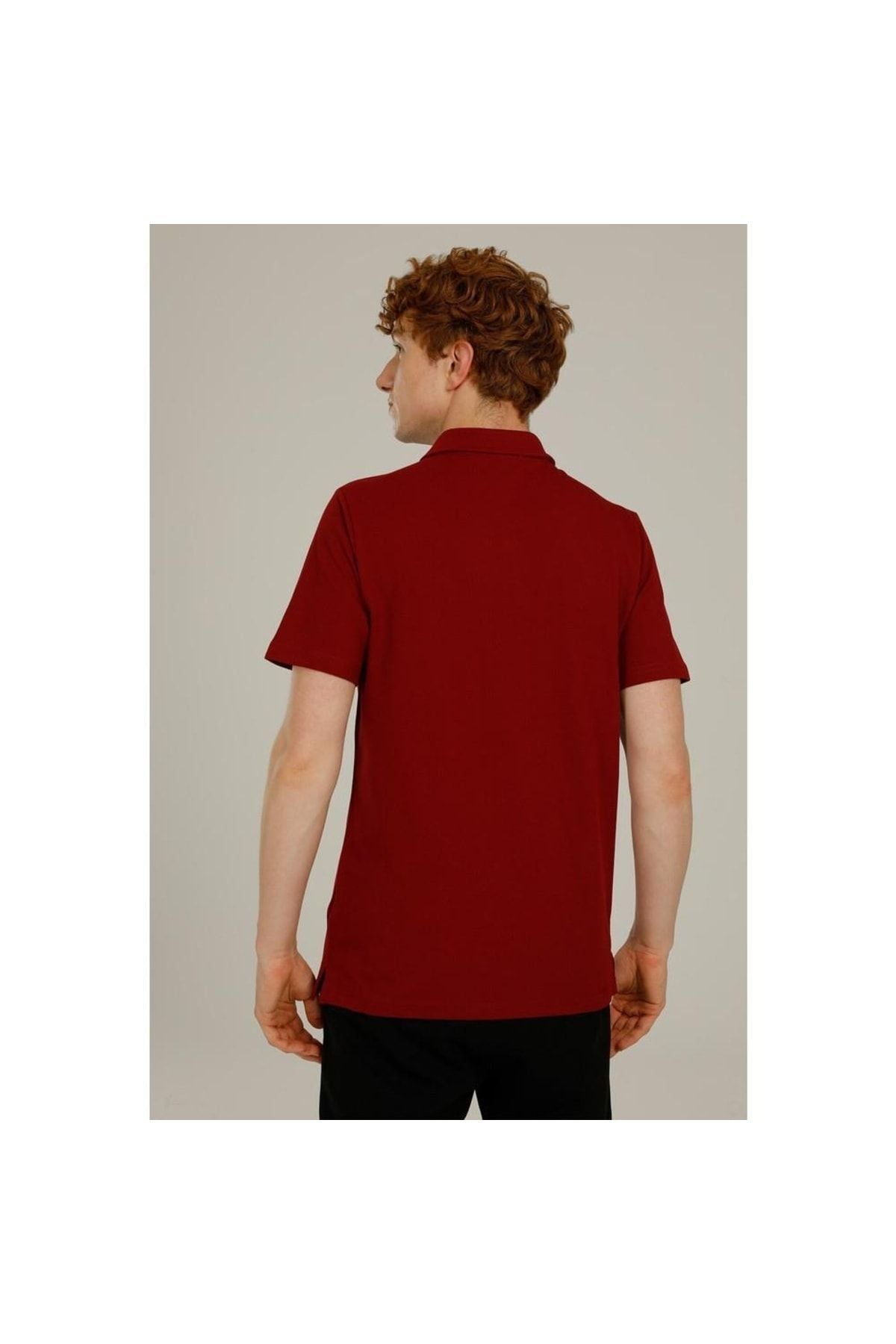 Lumberjack Erkek Minimalist Polo Yaka Kısa Kol T-Shirt - Rahat Kesim