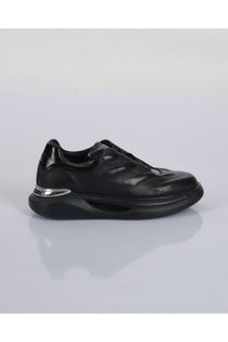 Marco Rossi Minimalist Deri Erkek Sneaker - Platform Taban