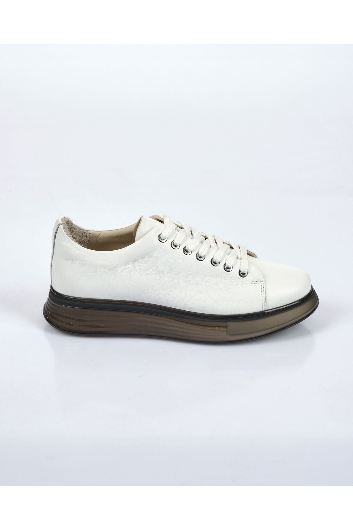 Marco Rossi Minimalist Deri Sneaker - Platform Taban - Günlük Spor Translation missing: ar.content.product_image_main