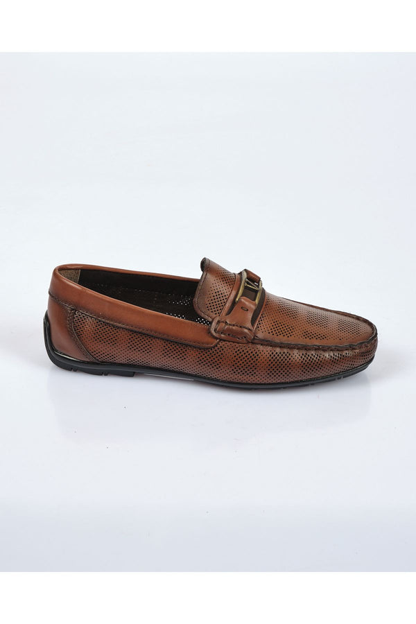 Marcomen Minimalist Deri Loafer Erkek Ayakkabı - Rahat ve Şık