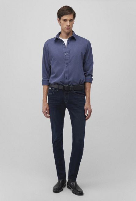 Mavi Erkek Slim Fit Jean Pantolon - Minimalist Günlük Tarz