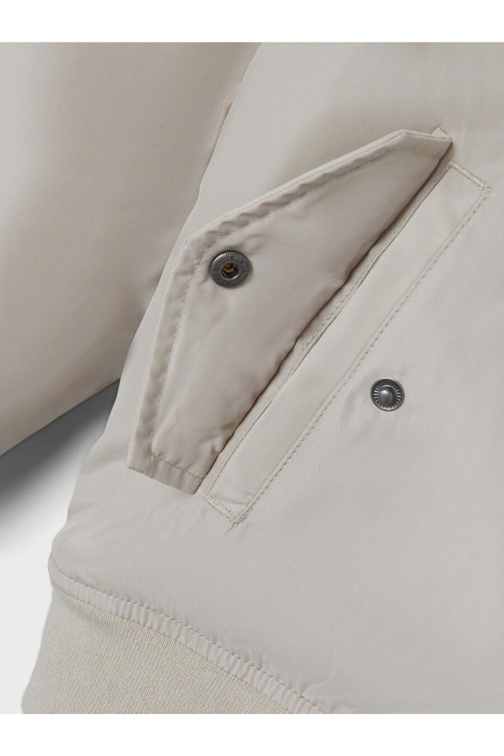 Minimalist Bomber Ceket-Uzun Kol Regular Fit