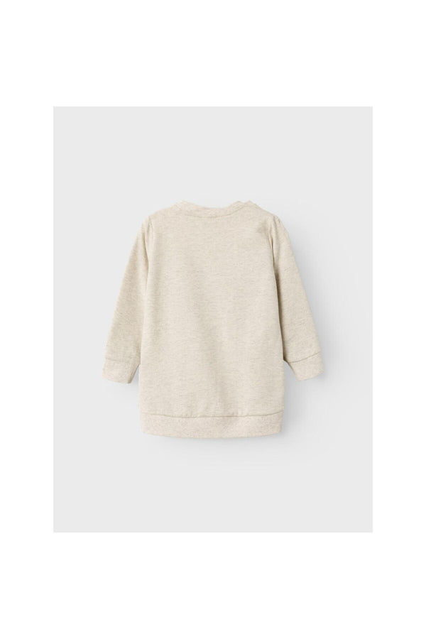 Minnie Mouse Baskılı Oversize Kız Çocuk Sweatshirt-Günlük Kullanım