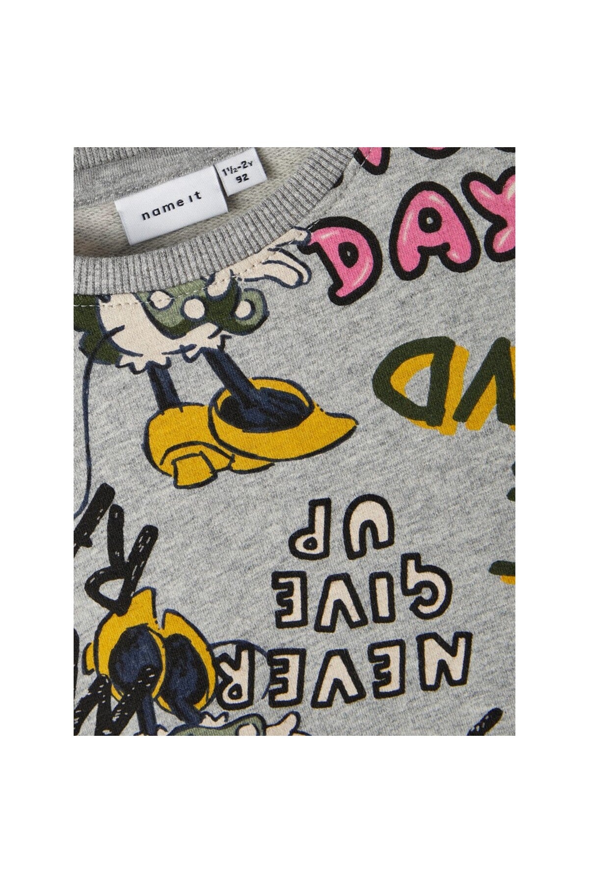 Minnie Mouse Desenli Kız Çocuk Sweatshirt-Uzun Kol Regular Fit İkincil görsel