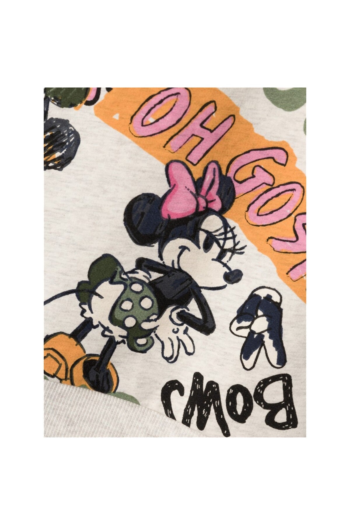 Minnie Mouse Desenli Kız Çocuk Sweatshirt-Uzun Kol Regular Fit Ana görsel