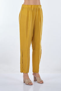 Misswhence Minimalist Yüksek Bel Midi Kadın Pantolon - Günlük Şıklık