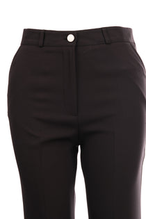 Modiva Minimalist Yüksek Bel Regular Fit Kadın Pantolon - Günlük & İş