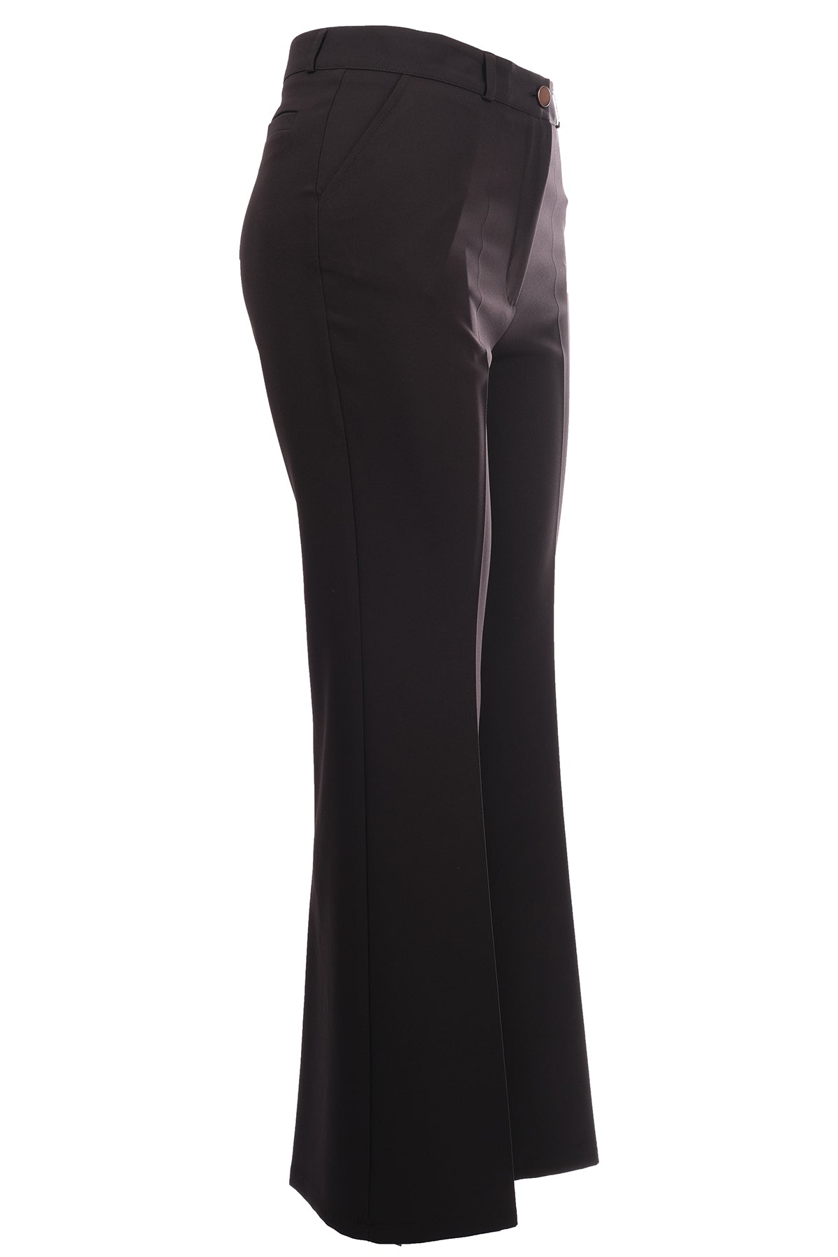 Modiva Minimalist Yüksek Bel Regular Fit Kadın Pantolon - Günlük & İş