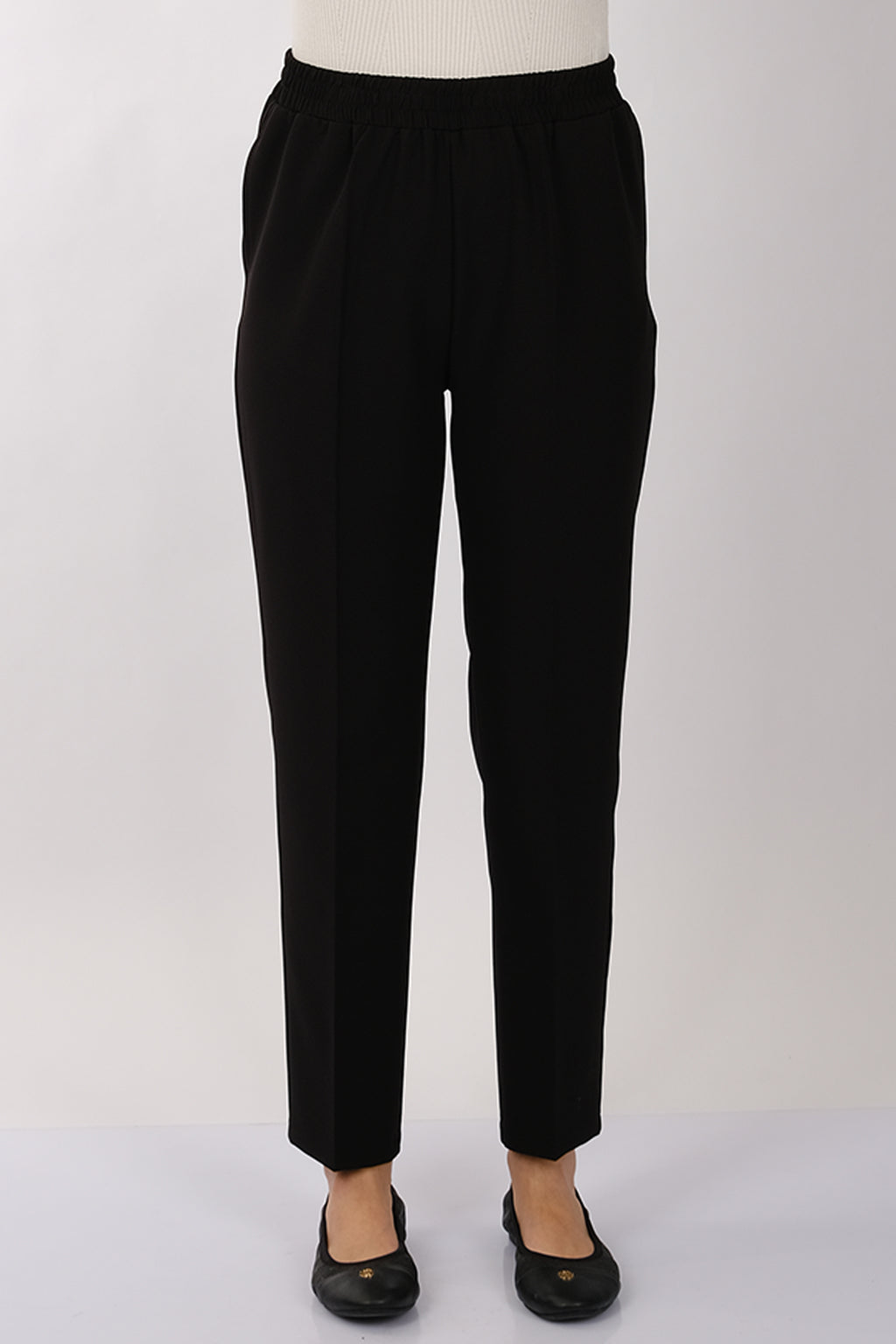 Modiva Kadın Yüksek Bel Regular Fit Pantolon - Minimalist Tarz