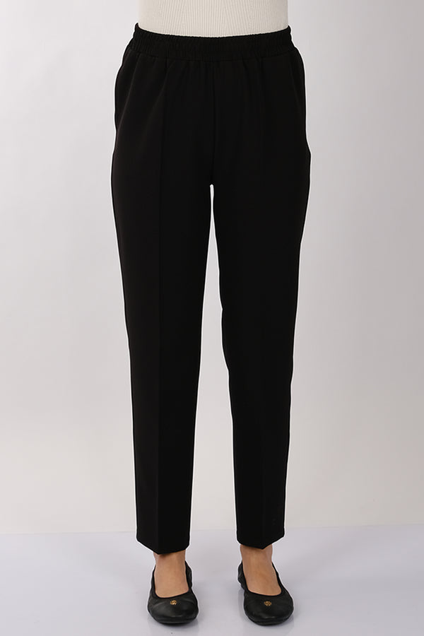 Modiva Kadın Yüksek Bel Regular Fit Pantolon - Minimalist Tarz