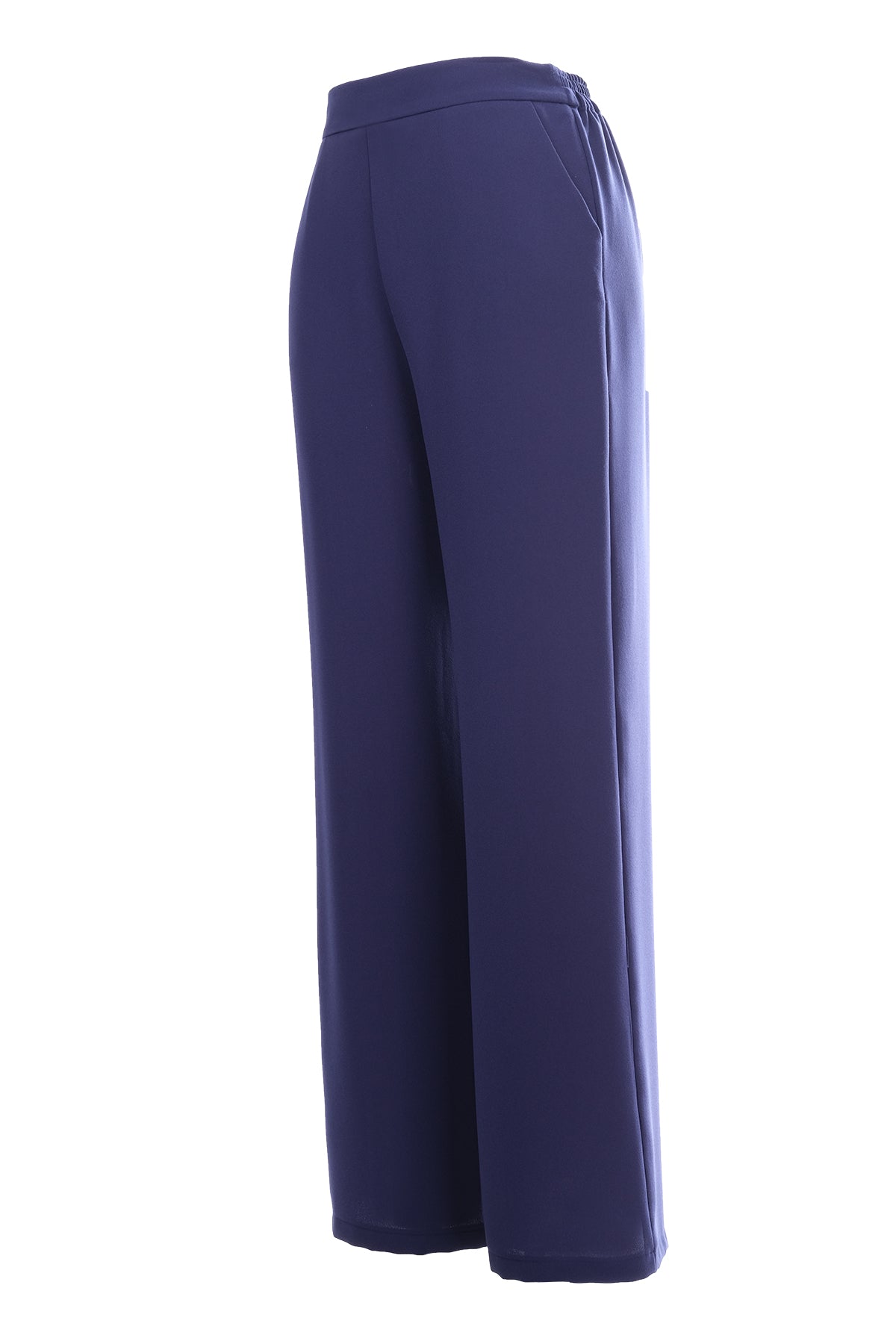 Modiva Minimalist Geniş Paça Kadın Pantolon - Yüksek Bel - Günlük İkincil görsel
