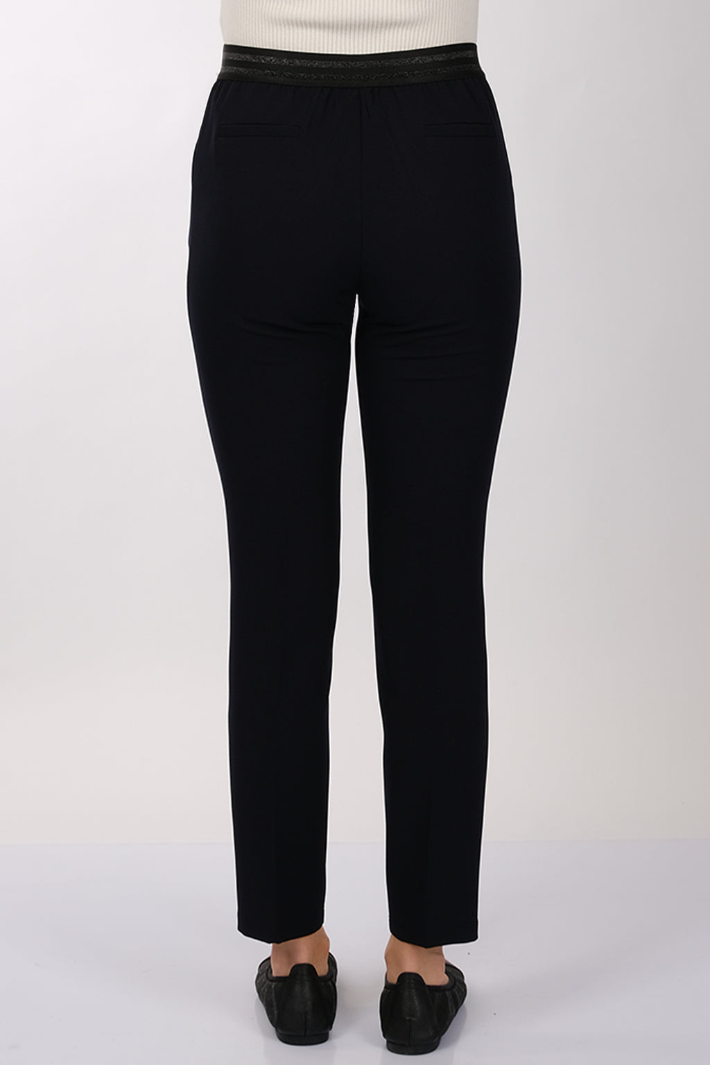 Modiva Minimalist Yüksek Bel 7/8 Dar Kesim Kadın Pantolon - Günlük & Ofis