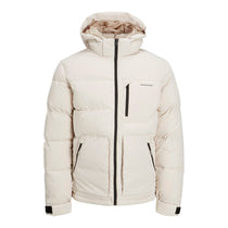 Jack&Jones Minimalist Oversize Kapüşonlu Erkek Kışlık Mont