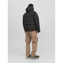 Jack&Jones Minimalist Oversize Kapüşonlu Erkek Kışlık Mont