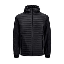 Jack&Jones Minimalist Kapüşonlu Erkek Mont - Günlük Stil