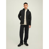 Jack&Jones Minimalist Kapüşonlu Erkek Mont - Günlük Stil
