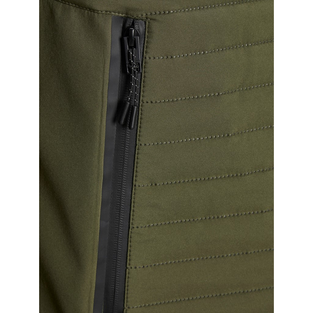 Jack&Jones Minimalist Kapüşonlu Erkek Mont - Günlük Stil