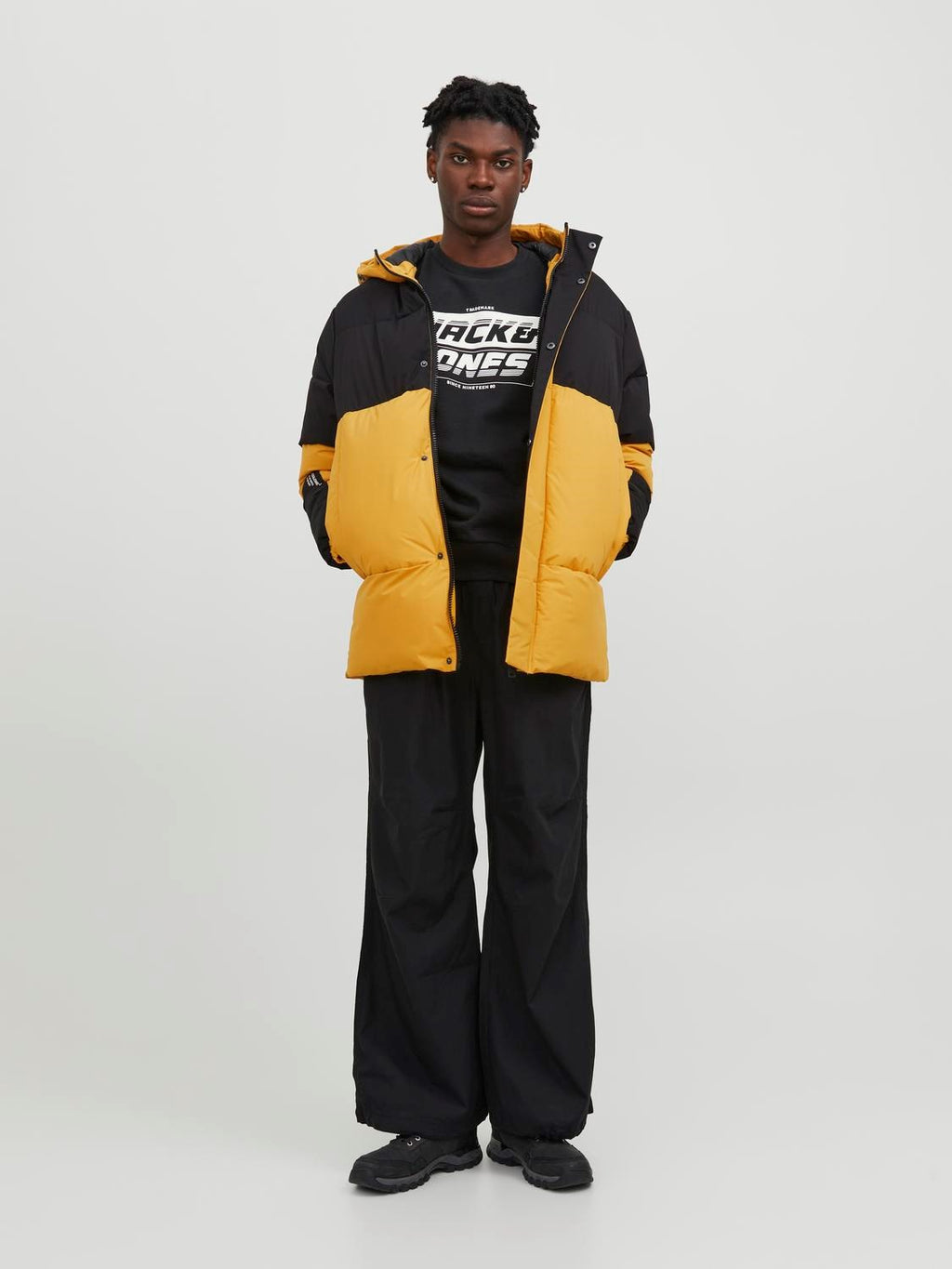 Jack&Jones Oversize Kapüşonlu Şişme Mont - Günlük Kullanım