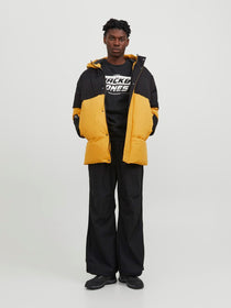 Jack&Jones Oversize Kapüşonlu Şişme Mont - Günlük Kullanım