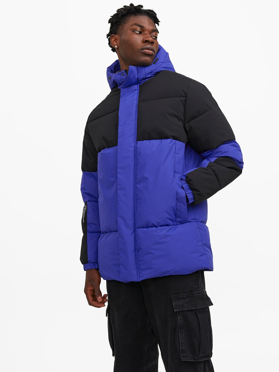 Jack&Jones Oversize Kapüşonlu Şişme Mont - Günlük Kullanım Translation missing: tr.content.product_image_main